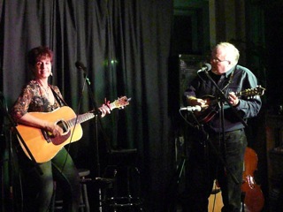 Mike Delaney with Patti DeRosa at Catbird Coffeehouse